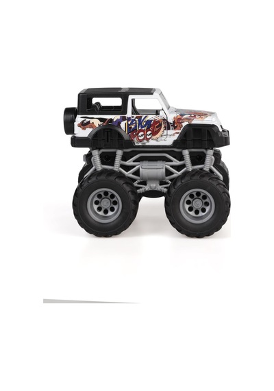 Vardem Oyuncak Isıklı- Muzıklı 1:32 Safarı Kralı Jeep 4x4 - Beyaz