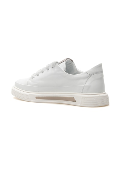 Mammamia Kadın Hakiki Deri Casual Sneaker Ayakkabı 25y D25ya-3525 Z Beyaz Beyaz