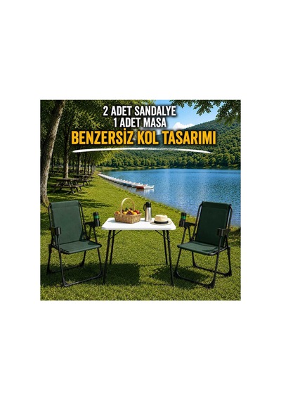 Holiday Kamp Seti Kamp Sandalyesi Kamp Masası Katlanır Kamp Piknik Seti 2 Sandalye 1 Masa Yeşil 2 Sandalye 1 Masa Holiday Kamp Seti Kamp Sandalyesi Kamp Masası Katlanır Kamp Piknik Seti 2 Sandalye 1 Masa Yeşil 2 Sandalye 1 Masa