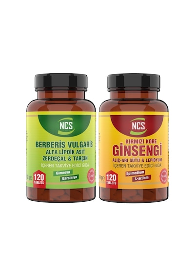 Ncs Berberis Vulgaris 120 Tablet Kırmızı Ginseng 120 Tablet