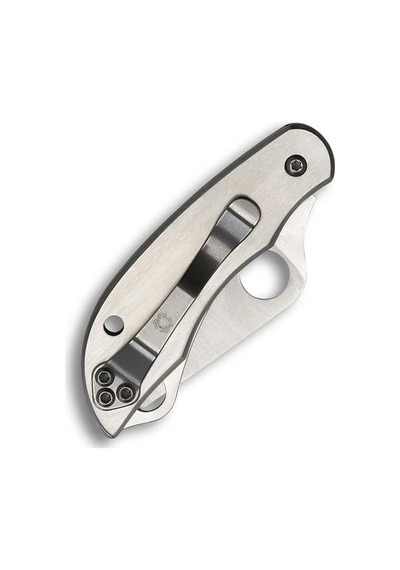 Spyderco Clipitool Bottle Opener/ Screwdriver Stainless Plainedge Kamp Çakı Gümüş