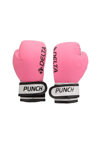 Delta Punch Boks Eldiveni Boks Eldivenleri Unisex Pembe