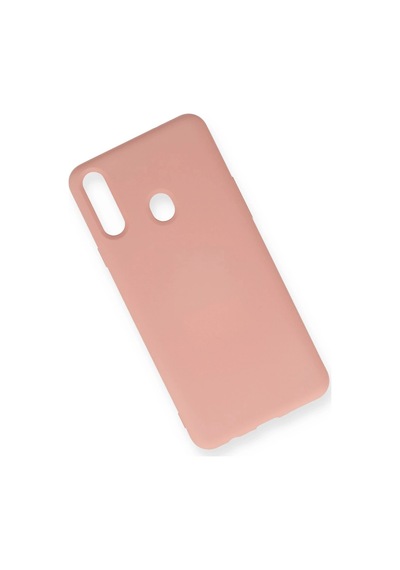 Cosmotex Newface Samsung Galaxy A20s Kılıf Nano İçi Kadife Silikon - Pudra