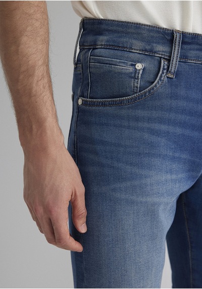 Mavi - Brian Sporty Koyu Mavi Jean Şort 0418490389 Koyu Mavi