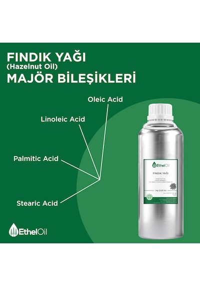 Etheloil Fındık Sabit Yağı 1 KG