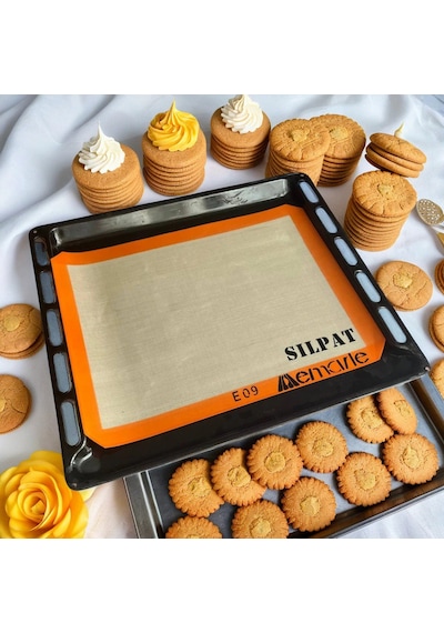 Fırınlanabilir Yıkanabilir Yağlı Silikon Pişirme Matı 30 Cm X 40 Cm