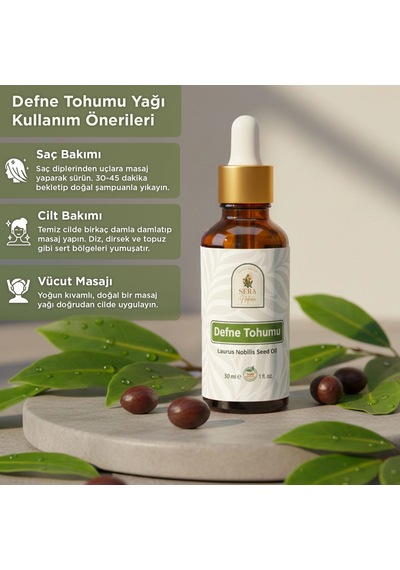 Defne Tohumu Yağı 30 Ml %100 Saf Diğer