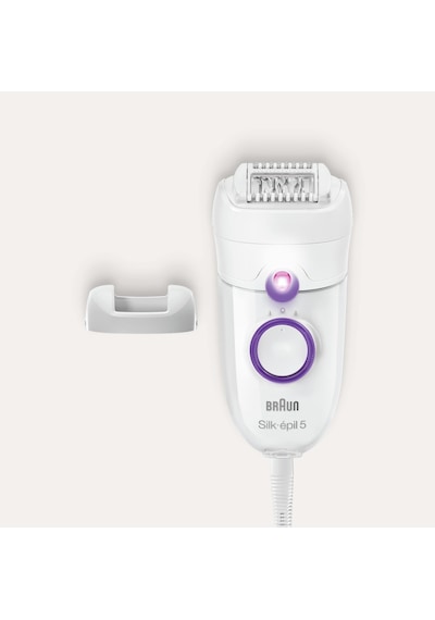 Braun Silk-Epil 5 5505 Kablolu Smartlight Kuru Kullanım Epilatör + Daraltıcı Başlık