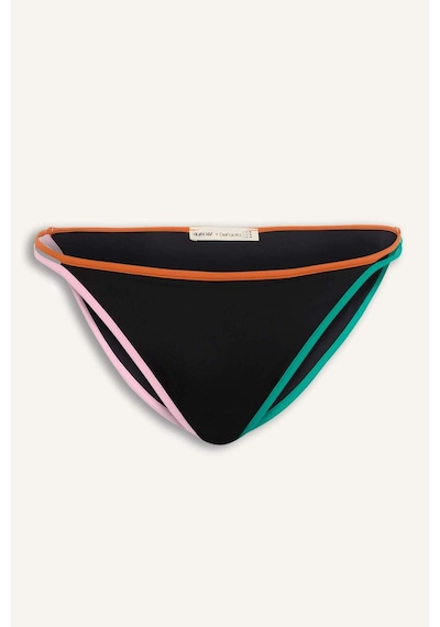 Defacto Lilyrose X Defacto Regular Fıt Bikini Altı H8847ax26hsbk81 Siyah-bk81