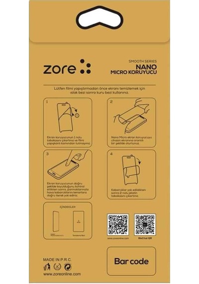 Asus Zenfone Max Pro Zb602kl Zore Nano Micro Temperli Ekran Koruyucu
