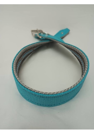Kozaklı 10476 Büyük Irk Köpek Tasması Turkuaz 70 x 4 CM
