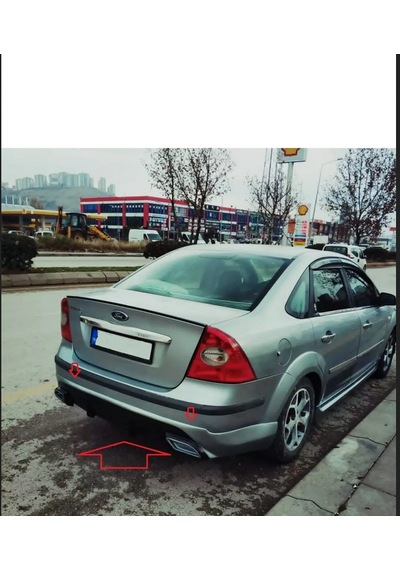 Ford Focus 2 Sedan Arka Tampon Eki Tam Uyumlu - Yeni Ürün