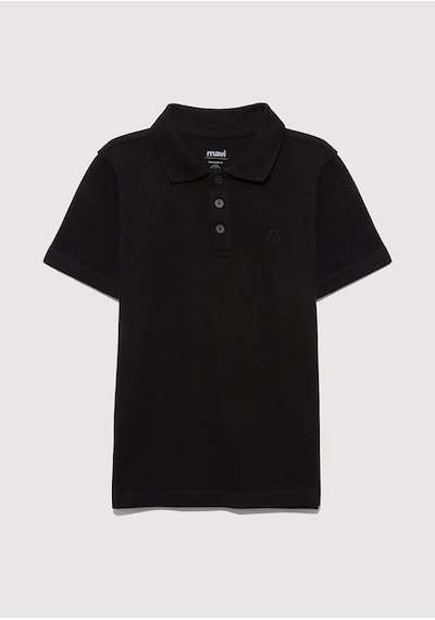 Mavi Siyah Erkek Polo Yaka T-shirt M0611829-900 SIYAH