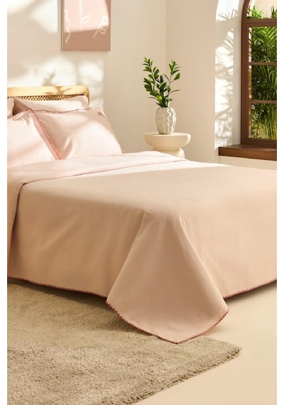 Kaşmir Home Liana Çift Kişilik Pike Takımı Rose