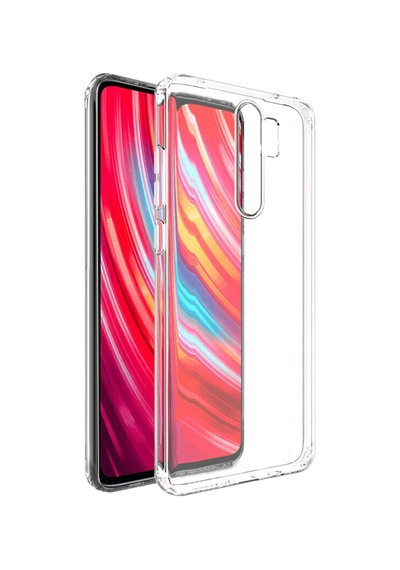 Gld-spt- Newface Xiaomi Redmi Note 8 Pro Kılıf Lüx Şeffaf Silikon