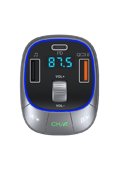 Linktech Gf17 48w Pd + Qc3.0 Led Ekranlı Fm Transmitter