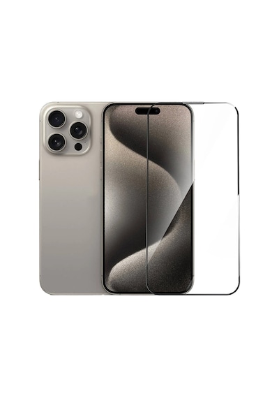 Logis Apple Uyumlu iPhone 16 Tam Kaplayan 5d Antistatik Ekran Koruyucu Cam