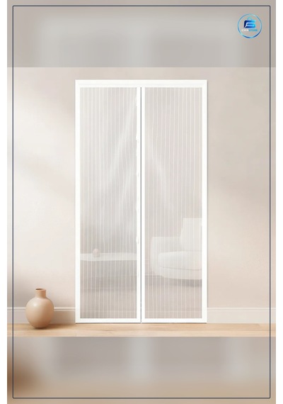 Mıknatısılı Tül Sineklik 105x205 Cm Otomatik Kapanan Sinek Perdes