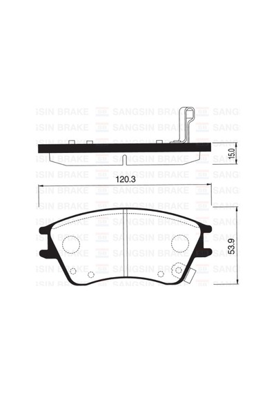 Ön - 565 - Balata Disk Hyundaı Elantra Xd - Dpmıx-hb - 1.5 00-06