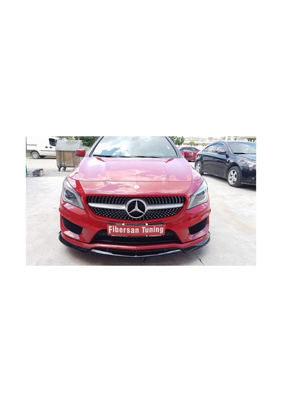 Mercedes Cla Ön Tampon Lip ---fibersan Tuning