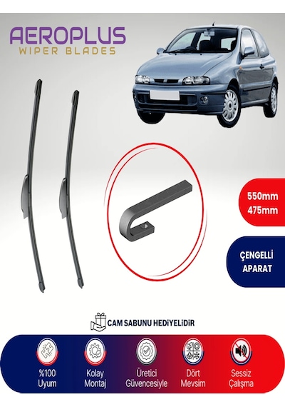 Aeroplus Fiat Marea Muz Silecek Takımı 1997-2002