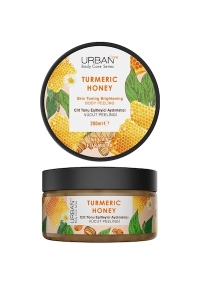 Turmeric Honey Cilt Tonu Eşitleyici Ve Aydınlatıcı Vücut Peelingi 200 Ml- Vegan
