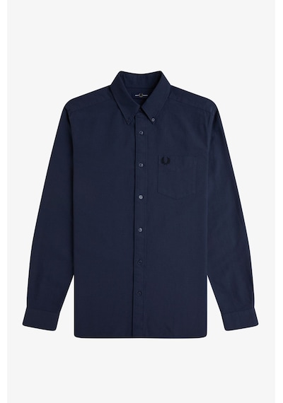 Fred Perry M5516-738 Oxford Erkek Gömlek Mavi