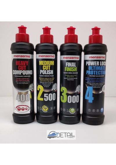 Menzerna 400 2500 3000 Powerlock Boya Koruma Seti 250 ML