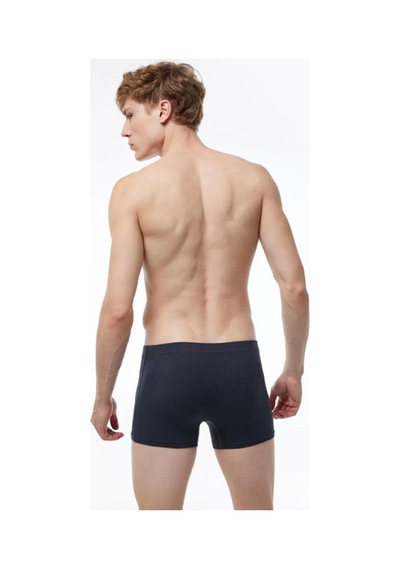 Malabadi 058 Erkek Modal Likralı Boxer-Füme