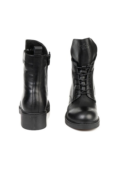 Greyder 30960 Zn Deri Trendy Kadın Bot Siyah