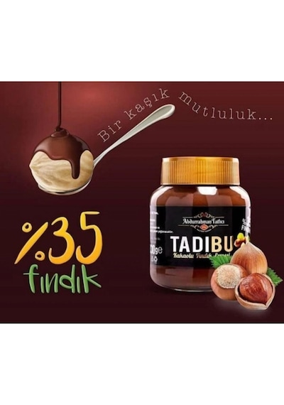 Tadıbu Kakaolu Fındık Ezmesi 2x330 Gr