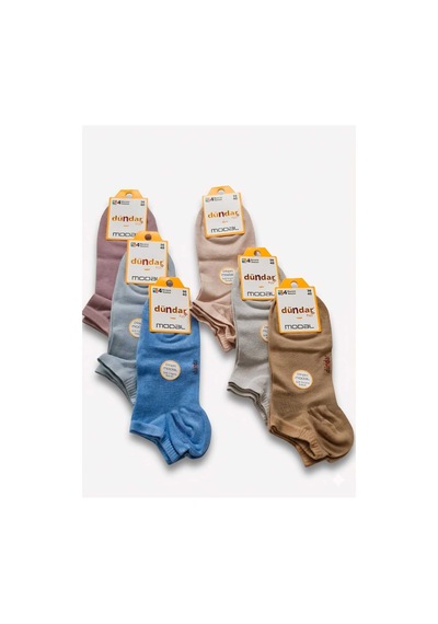 Unisex Modal Patik Dikişsiz/soft Yıkama/kokulu 36-40 Açık Asorti