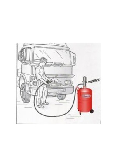 Havalı Ince Yağ Pompası 80Lt 5/1