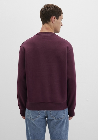 Mavi - Bisiklet Yaka Bordo Basic Sweatshirt 0s10276-70434 Bordo
