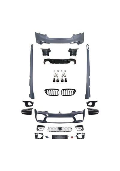 Bmw G30 Lcı M5 Body Kit, Pdc-li: Arka,panj-lu,egz.uçlu,ayna Kapak