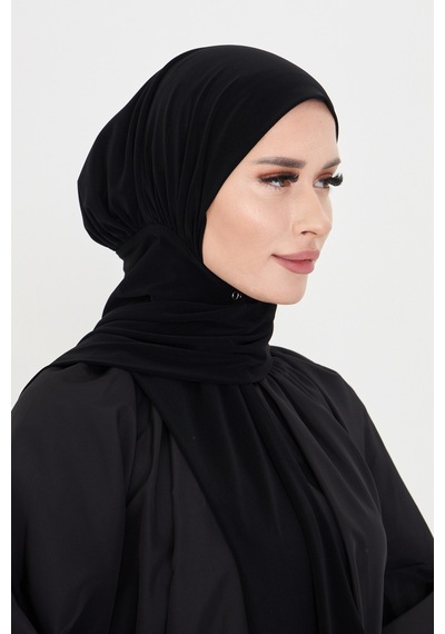 Hürrem Bone Siyah Pratik Hazır Geçmeli Tesettür Bone Sandy Boyunluklu Çıtçıtlı 2505 01 Siyah Hürrem Bone Siyah Pratik Hazır Geçmeli Tesettür Bone Sandy Boyunluklu Çıtçıtlı 2505 01 Siyah