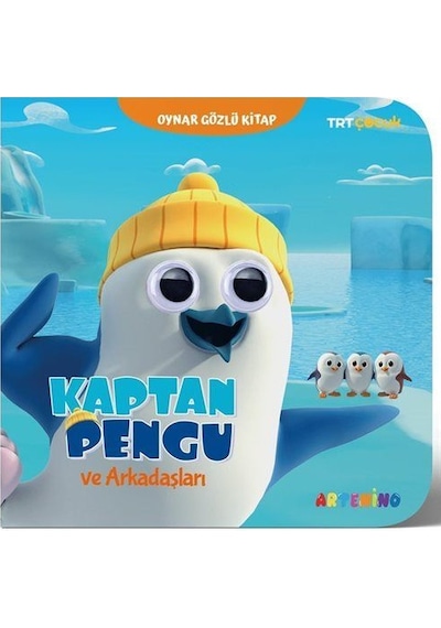Kaptan Pengu Ve Arkadaşları - Trt Çocuk Oynar Gözlü Kitap