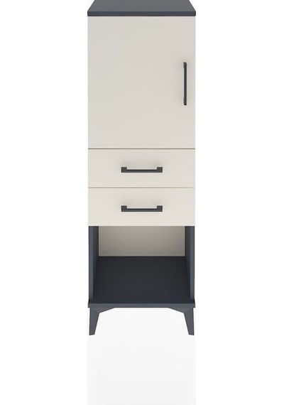Arges Dolap 2 Raflı 2 Çekmeceli Tek Kapaklı 44x30x134 Antrasit-aytaşı Antrasit Arges Dolap 2 Raflı 2 Çekmeceli Tek Kapaklı 44x30x134 Antrasit-aytaşı Antrasit