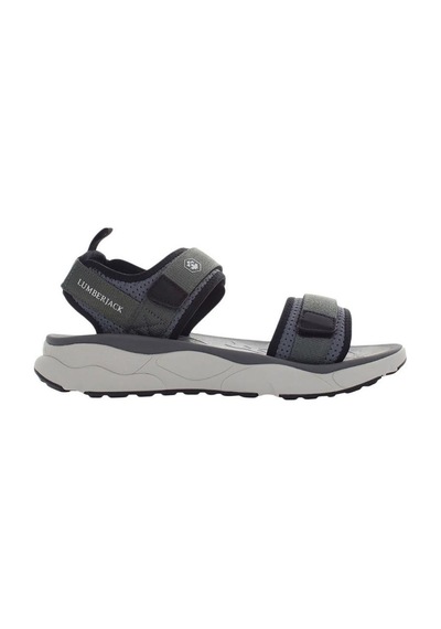 Lumberjack Byron Gri Sandalet Comfort Anatomik Spor Sandalet Gri