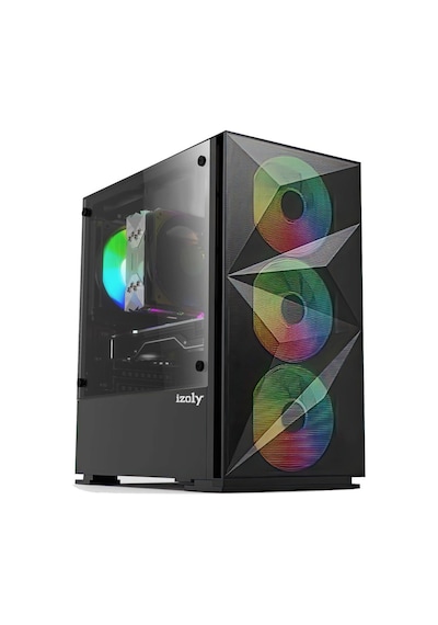 Izoly ST998698 i5-4570 8 GB 512 GB M.2 NVMe GT740 4 GB 24" Free Dos Masaüstü Oyuncu Bilgisayarı