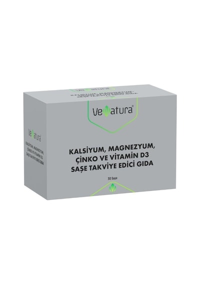 Venatura Kalsiyum, Magnezyum, Çinko Ve Vitamin D3 30 Saşe