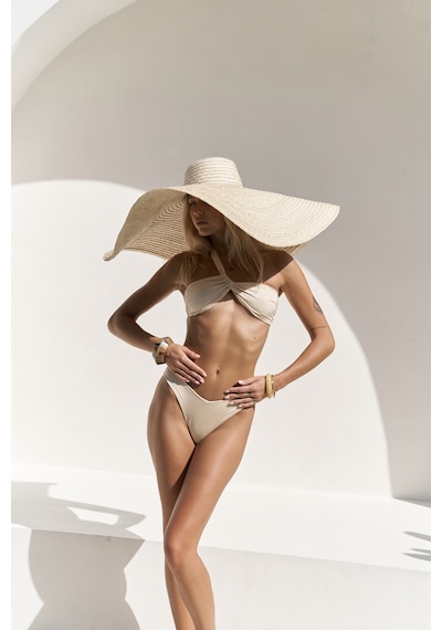 Mai Collection Mai Studios Co. Balisya V Kesim Bej Bikini Altı Bej