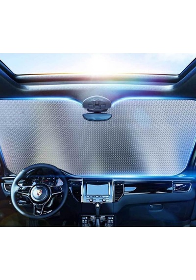 Diğer Oto İç Aksesuar Araç Ön Cam Güneşlik Uv Ve Isı Koruma Katlanabilir Toyota Corolla Skoda Superb Dacia Duster Ford Focus