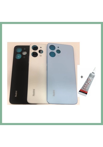Bşkvirgo Redmi 12 Arka Batarya Pil Kapağı Onyx Gray B7000 Bsk2026