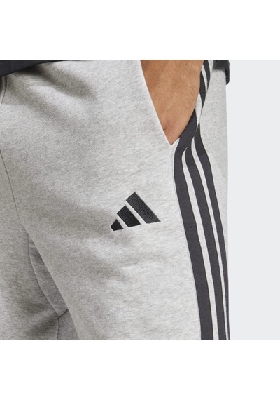 Adidas Je6419 M 3s Ft Sho Essential 3-stripes French Terry Şort Gri