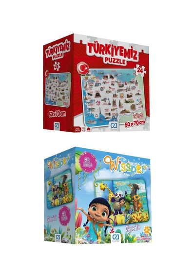 Ca Games 2'Li Yer Puzzle Seti (5079-5066)