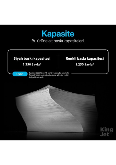 Kingjet Canon Uyumlu Crg-067 Standart Kapasiteli 4 Renk Takım Toner Çipli Mf655, Mf657