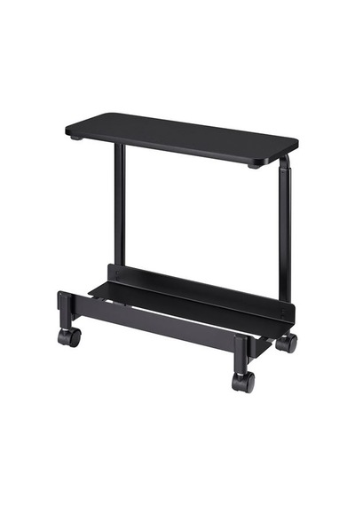 Ikea Lånespelare Tekerlekli Bilgisayar Kasa Taşıyıcı, Siyah, 50x27 Cm