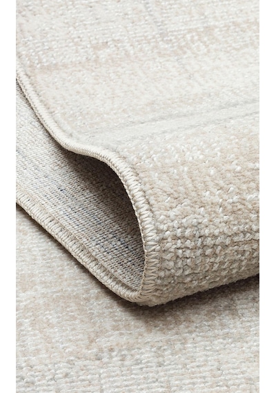 Eko Halı Kalaharı Klh 01 Grey Beıge Özel Dokuma Tekniği İle Üretilen Modern Sade Desenli Makine Halısı