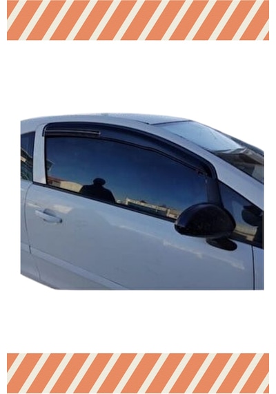 Opel Corsa (Van) 2007-2014 Modellerine Özel 2'li Mügen Tip Cam Rüzgarlığı